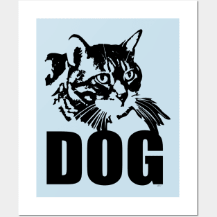 Dog T-shirt Posters and Art